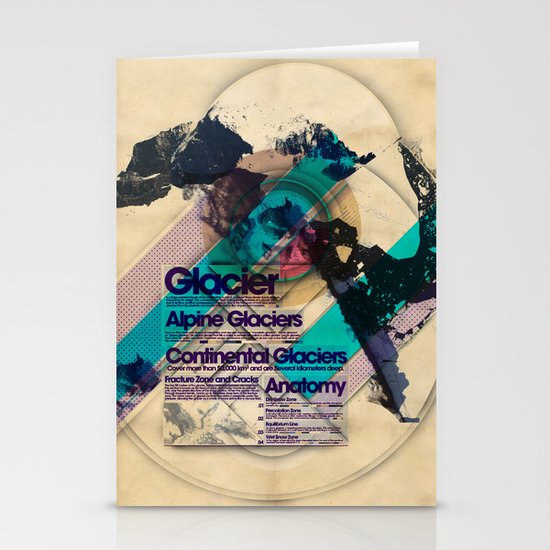 Glaciers - Exploration #4 Stationery Cards