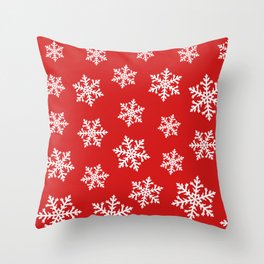 Snowflake Pattern Throw Pillow
