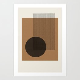 Modern Balance Composition Art Print