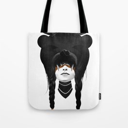 Bear Warrior Tote Bag