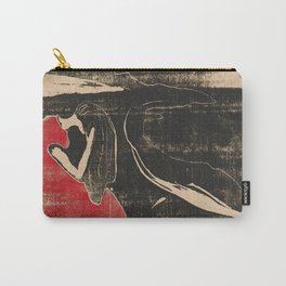Melancholy II Edvard Munch Carry-All Pouch