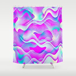 Magenta Shower Curtains Society6