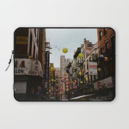 Cloudy Chinatown Laptop Sleeve
