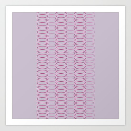 Oh, Ovals Art Print