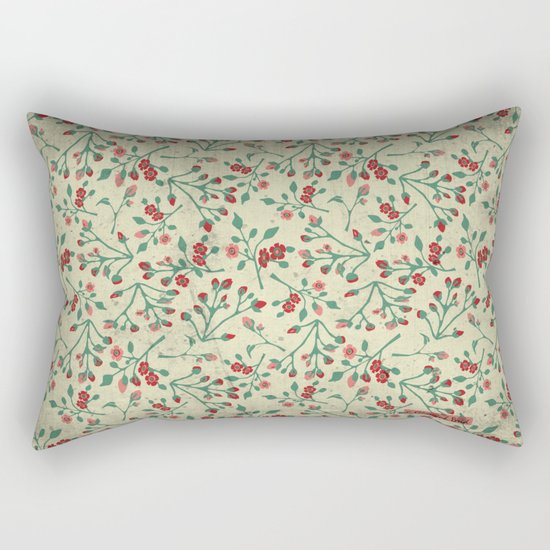 Rose Garden Rectangular Pillow