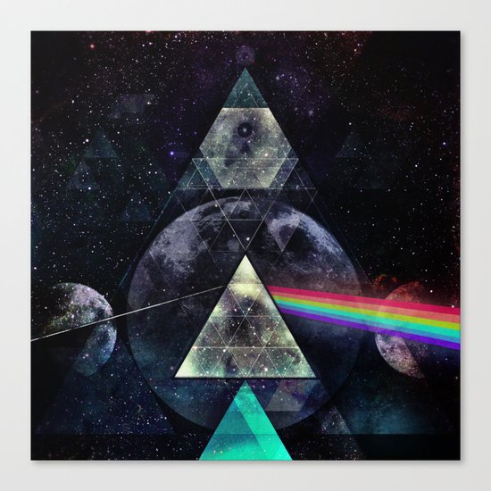 LYYT SYYD ºF TH' MYYN Canvas Print