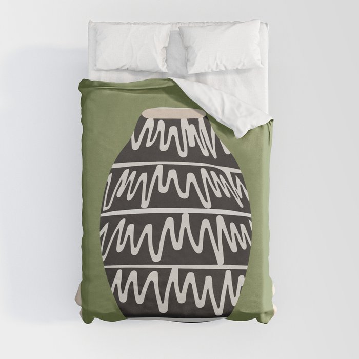 Abstract Vase 12 Duvet Cover