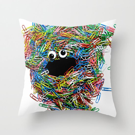 Clip Art: Behemoth! Throw Pillow