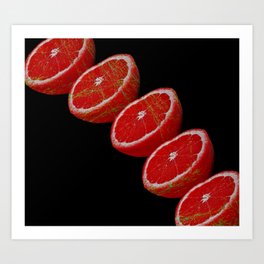 oranges ### Art Print