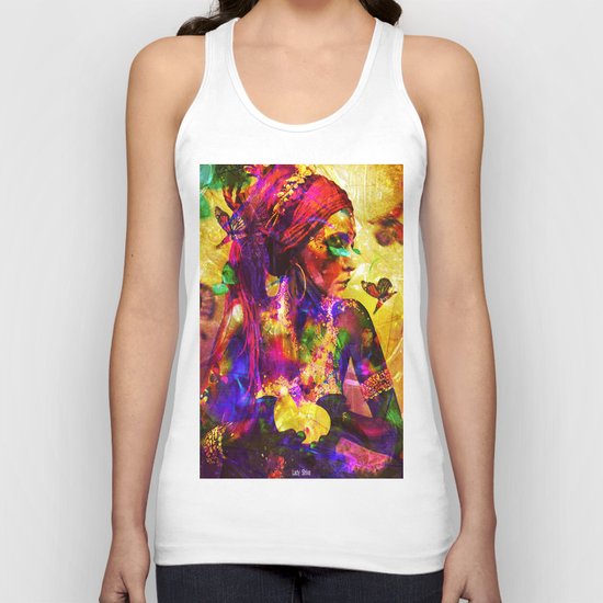 We are of what we think. All whom we are results from our thoughts. With our thoughts beats us Isson Unisex Tank Top