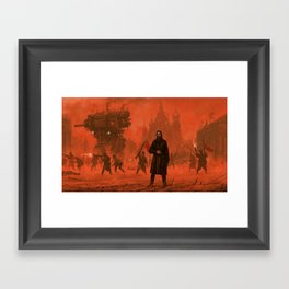 Red October Framed Art Print