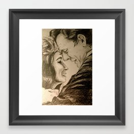 I Want To Love Like Johnny And June Framed Art Print