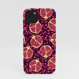 Pomegranate pattern. iPhone Case