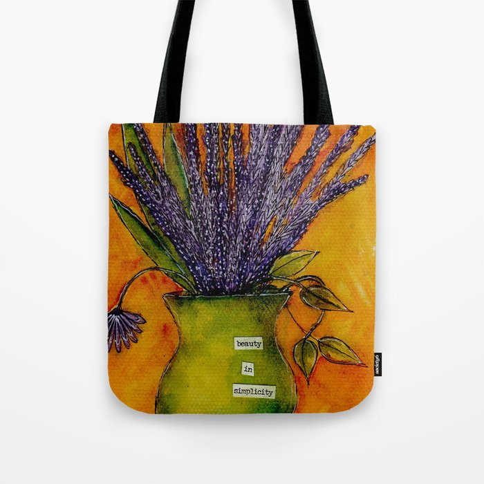 Beauty In Simplicity Tote Bag