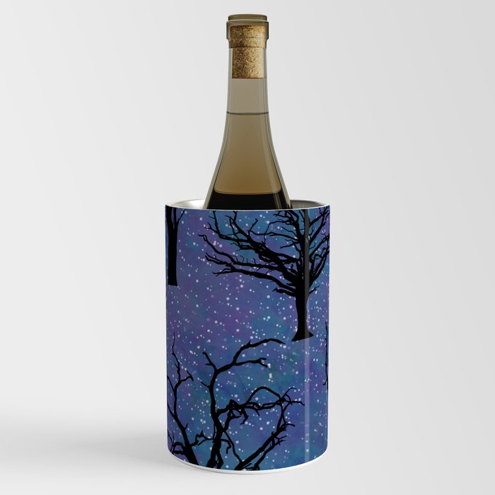 Galaxy with Trees Wine Chiller