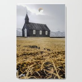 Iceland: Black Church Cutting Board
