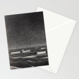"The Phosphorescent Sea" by M.C. Escher Stationery Cards