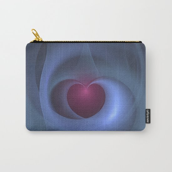 Take Care of My Heart Fractal Carry-All Pouch