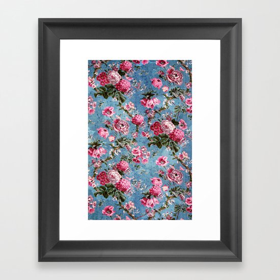 Flowers in the Sky Framed Art Print