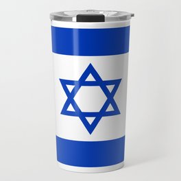 Flag of Israel Travel Mug