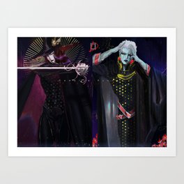 Fan Art Of Vampire Hunter D Art Print By Julialyly Society6