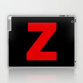 letter Z (Red & Black) Laptop Skin
