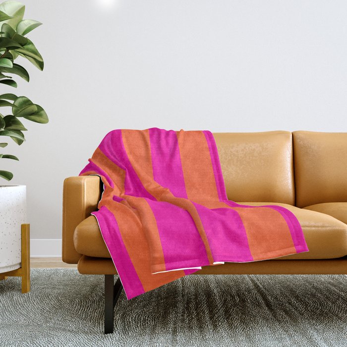 Orange hot sale throw blankets