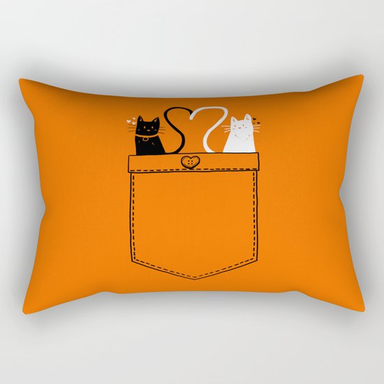 poCATS Love Rectangular Pillow