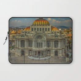 Mexico Photography - Beautiful Palace In Down Town Mexico City Laptop Sleeve