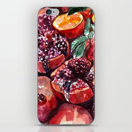 Pomegranates iPhone Skin