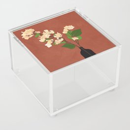 Branches Blooming Clay Acrylic Box