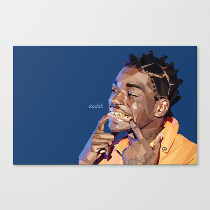 Kodak Black Canvas Print By Tyannamoore Society6