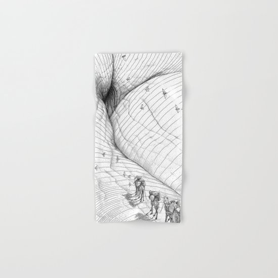 asc 660 - La route des origines (Bab alhaya) Hand & Bath Towel