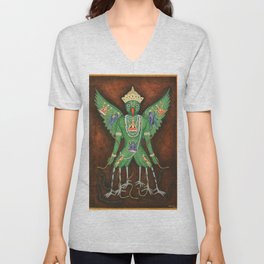 Garuda The Supreme  V Neck T Shirt