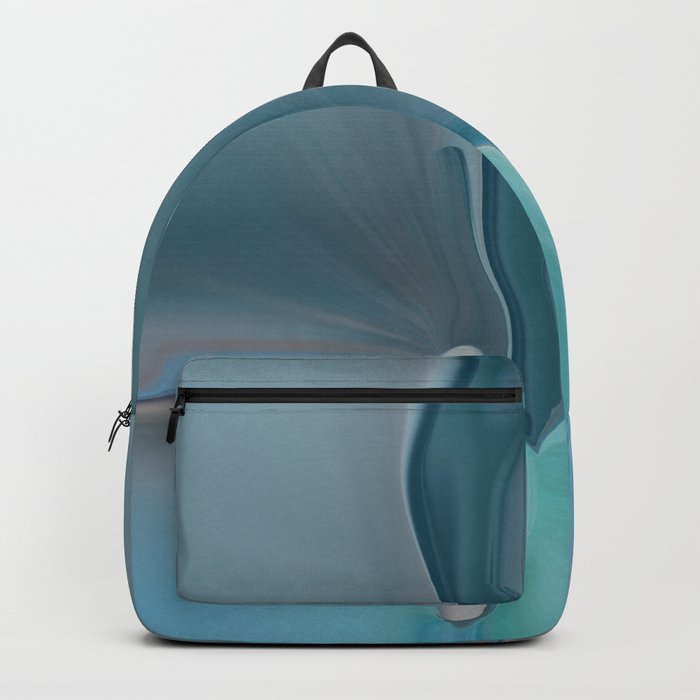 Melting Sea Glass Abstract Backpack by Sheila Wenzel Ganny Society6