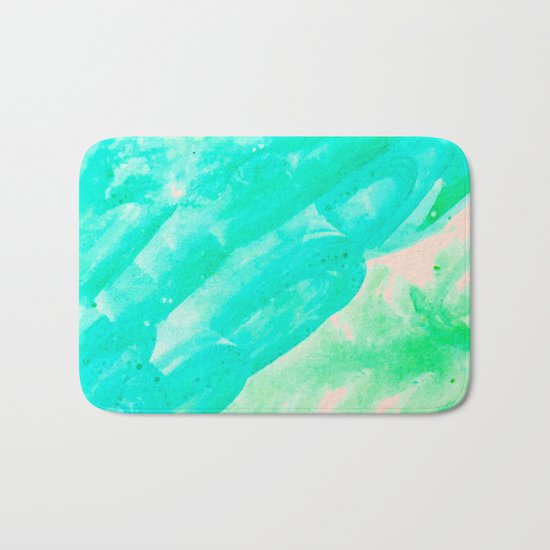 Tropical Souvenir #society6 #decor #buyart Bath Mat