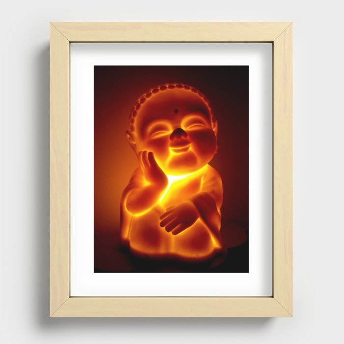 Buddha Recessed Framed Print
