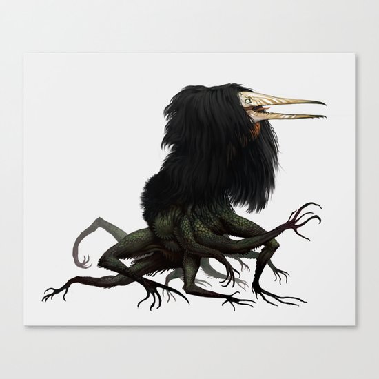 Twitchy Vukka Canvas Print