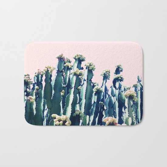 Cactus V5 #society6 #decor #buyart Bath Mat