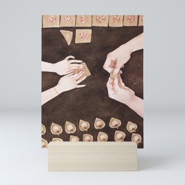 Cappelletti with nonna Mini Art Print
