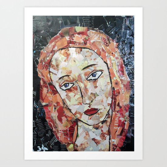 MELANCHOLIC VENUS Art Print
