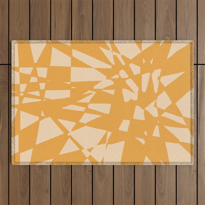 Glass mosaic pattern Outdoor Rug