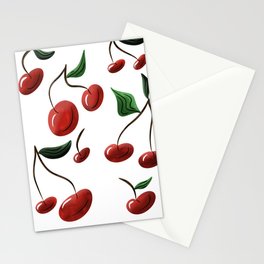 Cheerful Cherries Stationery Cards
