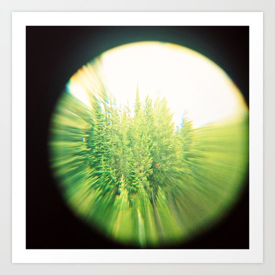 Sometimes, you need to look at life from a different perspective Art Print