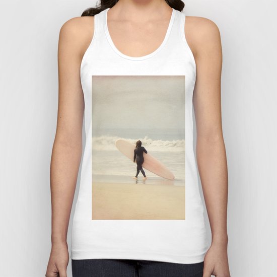 Surf Girl Unisex Tank Top