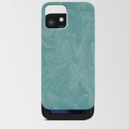 Blue marble texture. iPhone Card Case