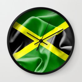 Jamaica Flag Wall Clock