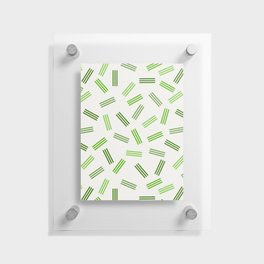 Lovely Lined pattern Floating Acrylic Print
