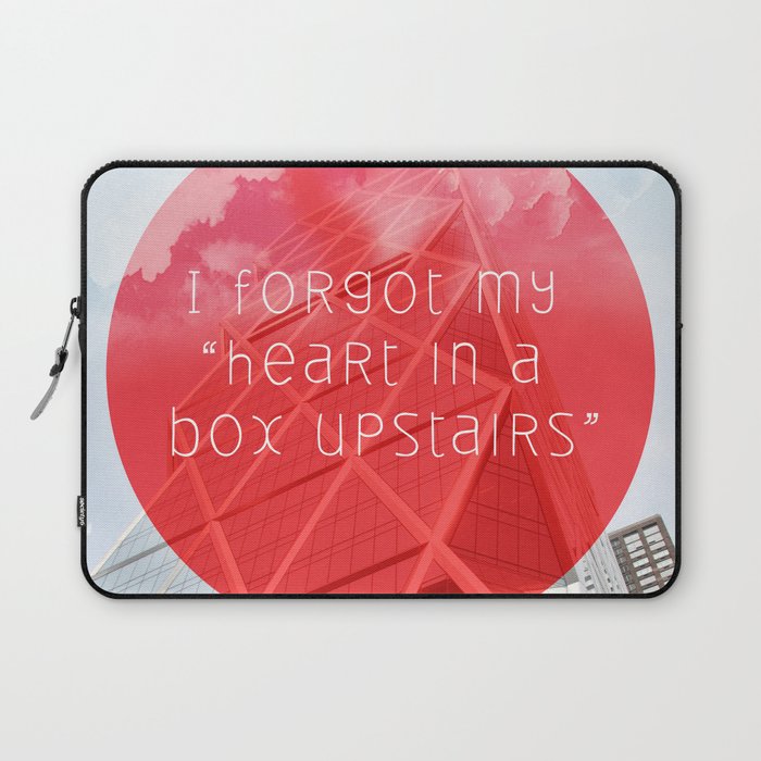 heart in a box upstairs Laptop Sleeve
