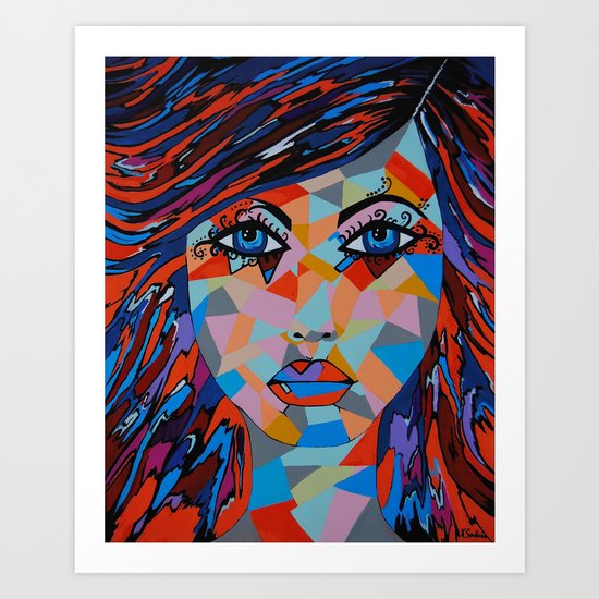Bella Art Print